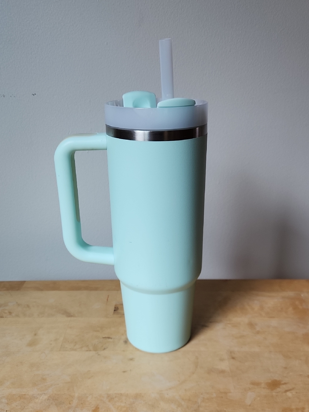 Stanley 30 oz Mint Green Stainless Steel Tumbler - Picture 2 of 10